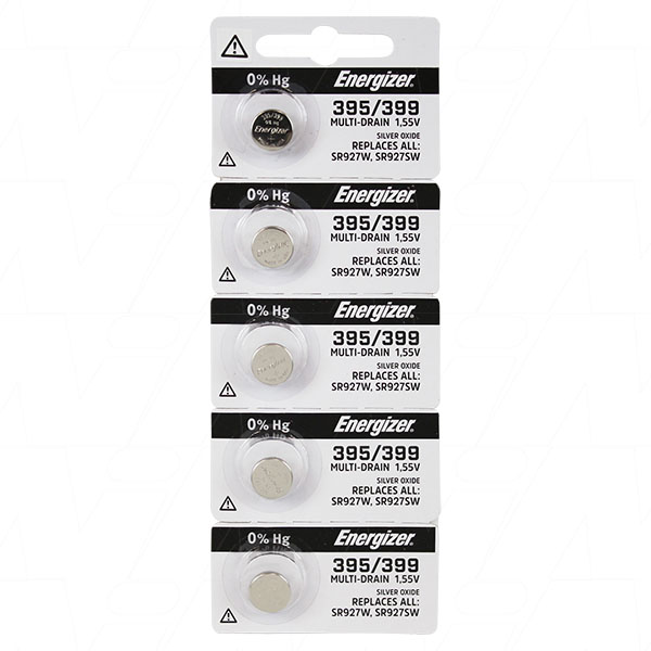 1.55V 60mAh Silver Oxide Watch Battery (V399)