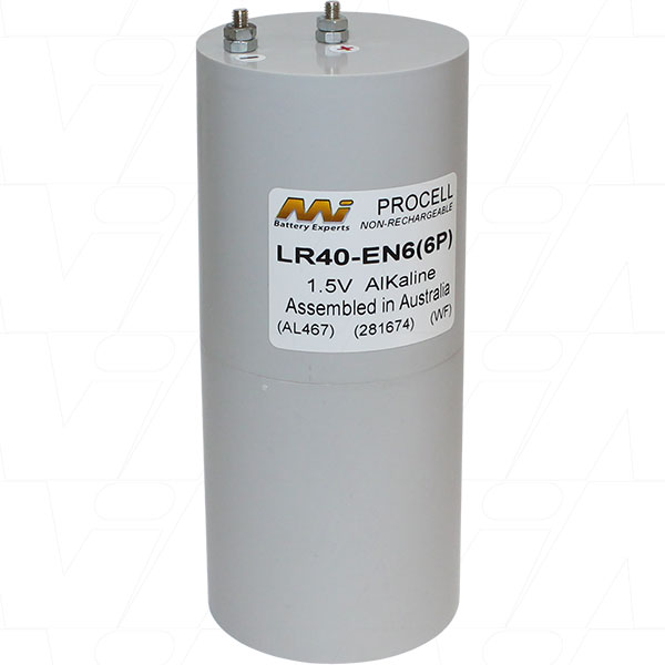 1.5V 48Ah Alkaline Battery Bulk (2322)
