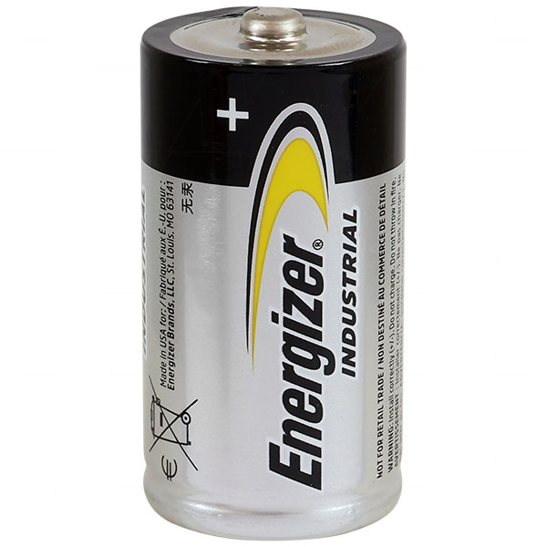 1.5V C Industrial Alkaline Shrink of 2 (not for retail)